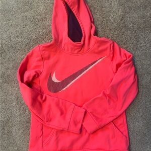 Nike Pink Sweatshirt with Iconic Swoosh